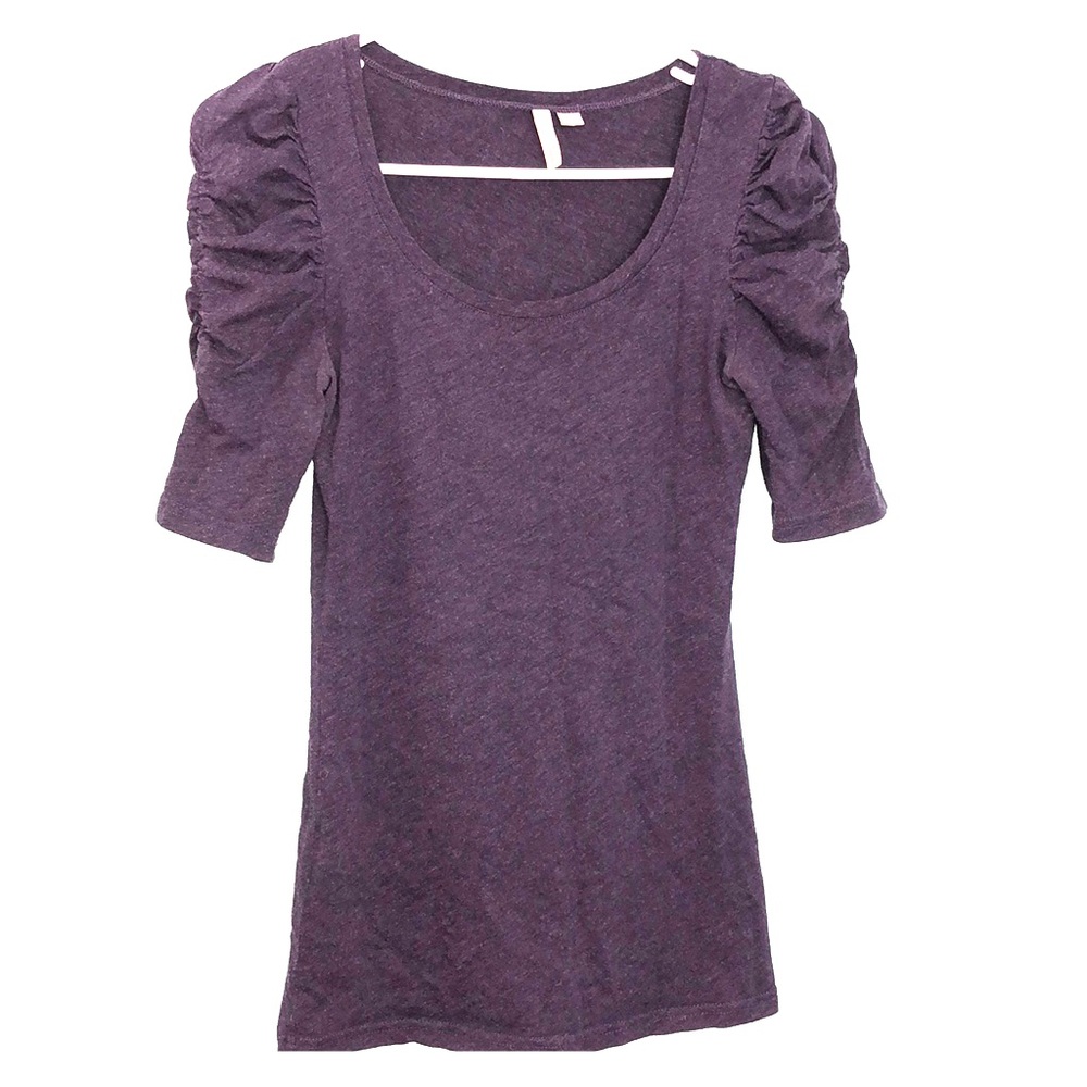 ⭐️Purple - Dressy Scoop Neck Shirt